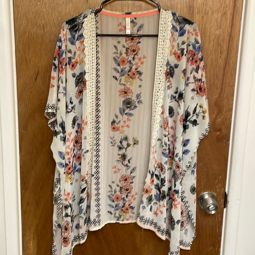 Floral Shawl/Wrap